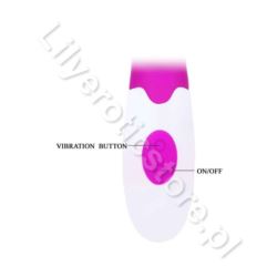 Andre - Silicone Vibrator ruchoma wypustka