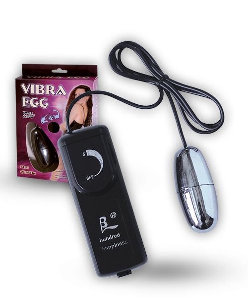 Silver Vibrating Egg