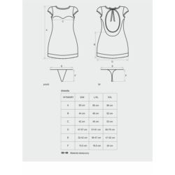 Dressita sukienka i stringi red L/XL