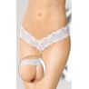 G-String 2456 white S/M