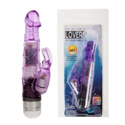 Jelly Bunny, 10-speeds vibr, double-motors, water