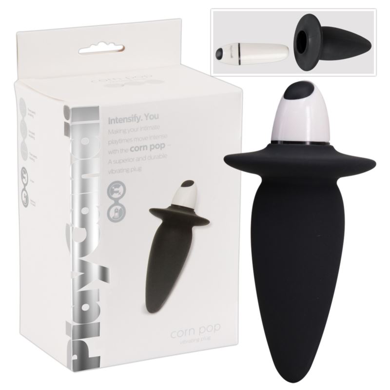 Corn Pop Black Analplug