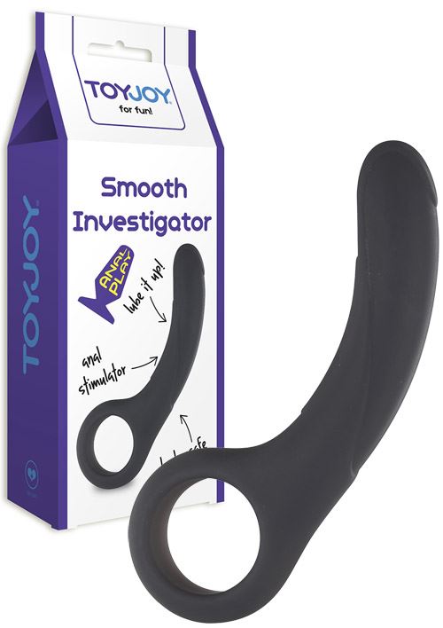 Smooth Investigator anal plug