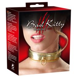 Leather Collar gold