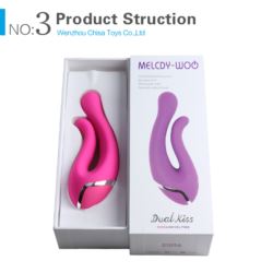 Dual Kiss Female Vibrator Pink