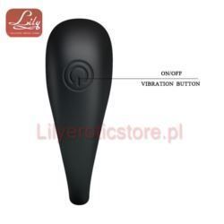 Pretty Love Trap ring vibro black