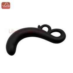 Two-Finger G-Spot Plug Black Mount Black