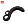 Two-Finger G-Spot Plug Black Mount Black