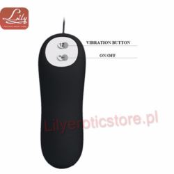 Pretty Love Vibrating Butt Plug Black