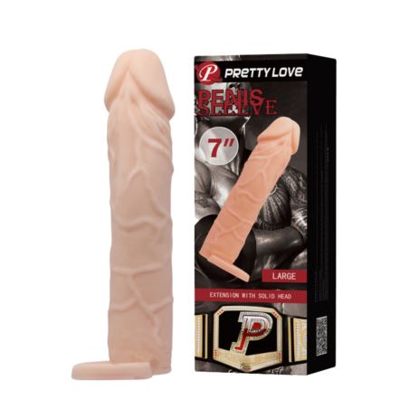 Pretty Love Penis Sleeve Large Flesh
