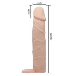 Pretty Love Penis Sleeve Large Flesh