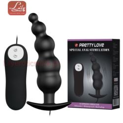 Pretty Love Vibrating Special Anal  Black