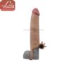 Pleasure ExtenderSleeve Vibro Flesh 3 inch