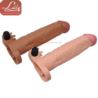 Pleasure Extender Sleeve Vibro Flesh 2 inch