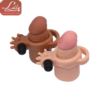 Pleasure Extender Sleeve Vibro Flesh 2 inch