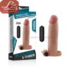 Pleasure Extender Sleeve  Vibro Flesh 3 inch