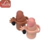 Pleasure Extender Sleeve  Vibro Flesh 3 inch