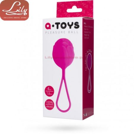 A-TOYS  Keggel Ball silicone pink