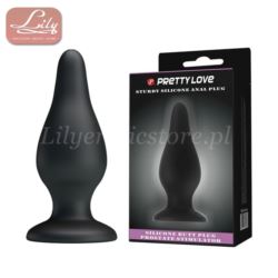 Pretty Love Sturdy Silicone Anal Plug Back