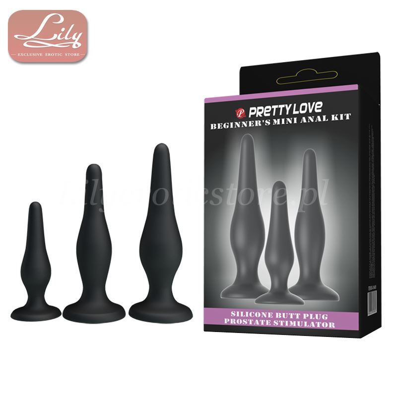 Pretty Love Begginers Mini Anal Kit Black