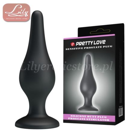 Pretty Love Sensitive Prostate Plug Black