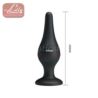 Pretty Love Sensitive Prostate Plug Black