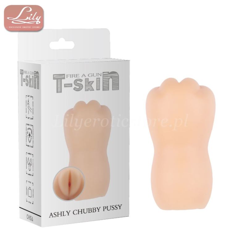 T-skin Ashly Chubby Pussy masturbator