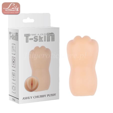 T-skin Ashly Chubby Pussy masturbator