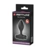 Pretty Love Vibro Butt Plug Black