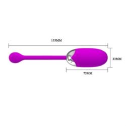 Pretty Love Brook vibrating Egg Pink usb