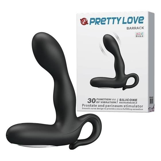 Barrack Prostate Stimulator Vibro Black  USB