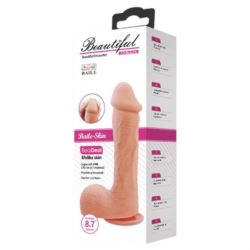 Beautiful Encounter Johnson Real Dildo 22cm Flesh