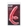 Black & Red strapon with vibro-bullet red