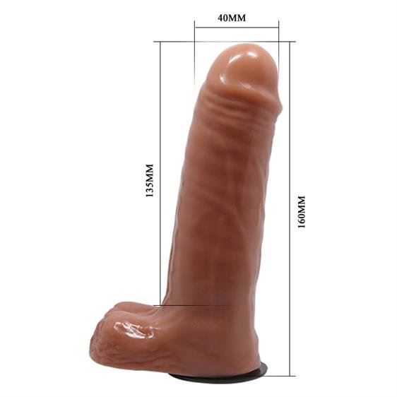 Ultra Passionate Harness flesh vibr 6,2"
