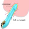 Wibrator G spot Real silicone USB fiolet