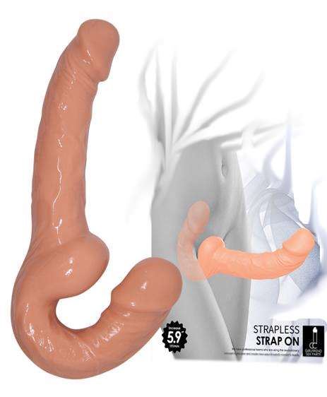 Ultra Female Strapless Strapon flesh