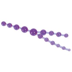 Triple Anal Pleasure Beads Lavendowe