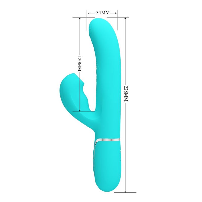 Pretty Love Perdita mint vibrator USB