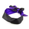 Multifuncional Satin Tape black/purple 150 cm