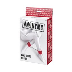 Anonymo handcuffs red 27 cm