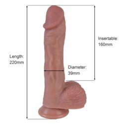 Erospace Natural Play vibro remote control 22 cm
