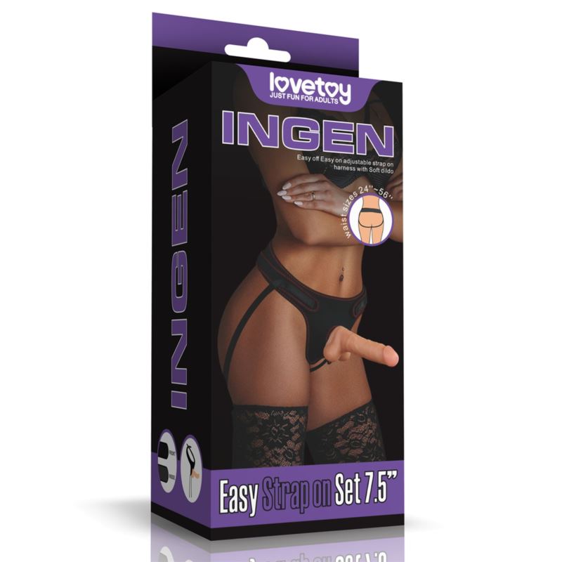 Easy strapon set 7,5"