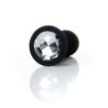 Silicone plug black clear L