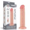 8" Sliding Skin dual layer dong flesh
