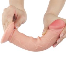 8" Sliding Skin dual layer dong flesh