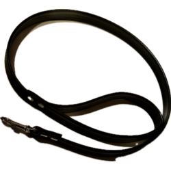 Smycz X czarna  95 cm