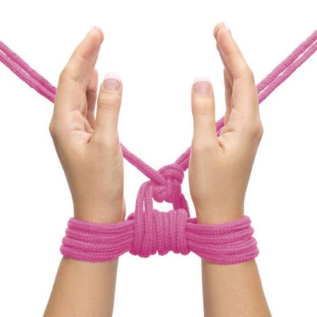 Fetish Bondage Rope Pink 10 m