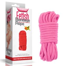 Fetish Bondage Rope Pink 10 m