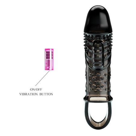 Pretty Love Cecelia penis sleeve vibro grey
