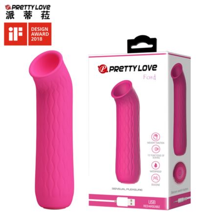 Pretty Love Ford Vibrator Pink suction